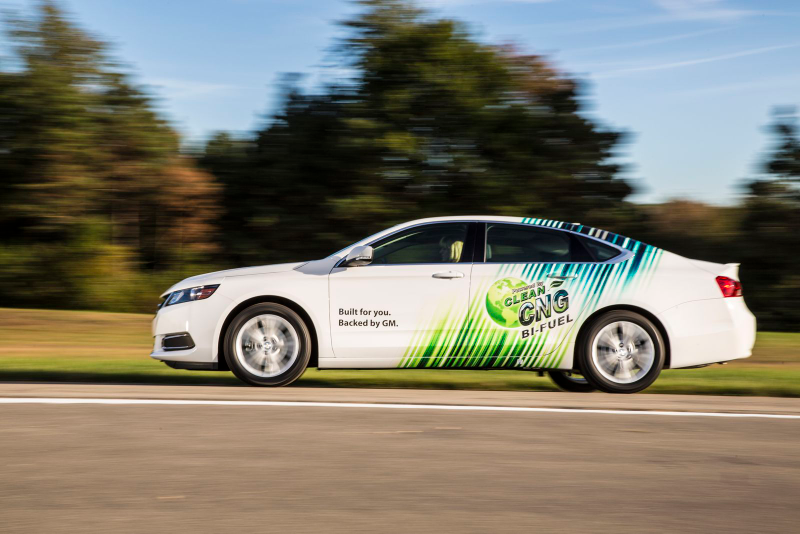 Illustration for article titled Akerson Announces Bi-Fuel Chevrolet Impala Sedan